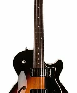 Acoustic Guitars Godin 036622 Montreal Premiere Sunburst HG 6 String RH Hollowbody Guitar MADE In CANADA D