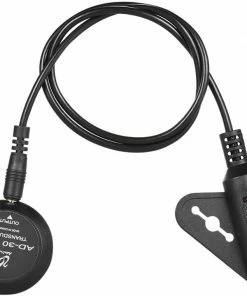 JJ Music Sales Parts Pickup AD-30 Mini Piezo Pickup Contact Microphone Transducer With 1/7 Output Plug Tail Nail Clamp For Acoustic Classical Folk Guitar Violin Ukulele