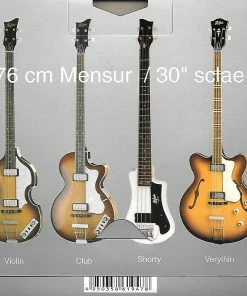 Hofner HCT-1133B Contemporary Flatwound Bass Guitar Strings