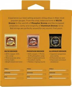 Strings Ernie Ball 3314 Acoustic Tone Pack 3 Sets, Light, 11-52