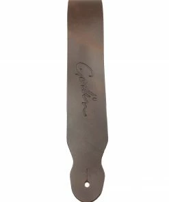 Accessories Godin Standard Brown Leather W/Embossed Logo