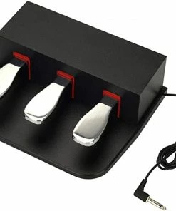 JJ Music Sales Pedals 3 Pedal Piano Style Sustain Pedal