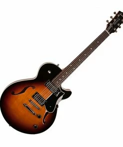 Acoustic Guitars Godin 036622 Montreal Premiere Sunburst HG 6 String RH Hollowbody Guitar MADE In CANADA D
