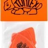 Accessories Dunlop 431P.60 Tortex Triangle, Orange 60mm, 6 Player's Pack