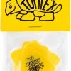 Accessories Dunlop 431P.73 Tortex Triangle, Yellow .73mm, 6 Player's Pack