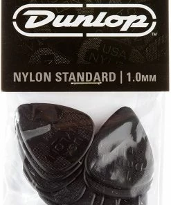Dunlop 44P100 1.0mm Nylon Standard Guitar Picks, 12-Pack Accessories