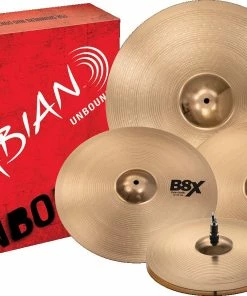 SABIAN 45003XG B8X Performance Set Plus 4-Pack Cymbal Package Made In Canada