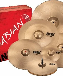 Cymbal Sets SABIAN 45006X B8X Complete Set 6-Pack Cymbal Package Made In Canada