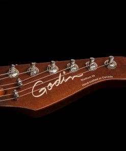 Electric Guitars Godin 046959 Stadium '59 Desert Green RN Electric Guitar Made In Canada