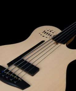 Godin 050789 A5 Ultra Natural Fretless Acoustic Electric Bass Guitar MADE In CANADA