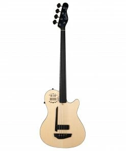 Bass Guitars Godin 050796 A4 Ultra Natural Fretless Acoustic Electric Bass Guitar MADE In CANADA