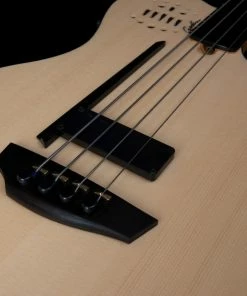 Bass Guitars Godin 050796 A4 Ultra Natural Fretless Acoustic Electric Bass Guitar MADE In CANADA