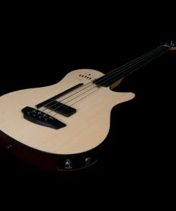 Bass Guitars Godin 050796 A4 Ultra Natural Fretless Acoustic Electric Bass Guitar MADE In CANADA