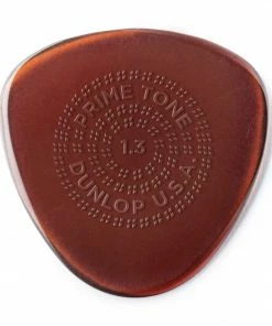 Accessories Dunlop 514P1.3 Primetone Semi Round Grip Picks - 3 Pack - 1.3mm