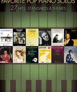 Hal Leonard USA Print Music FAVORITE POP PIANO SOLOS