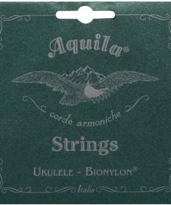 Ukulele Accessories Aquila Bionylon 57U Soprano Ukulele Strings - High G - Set Of 4