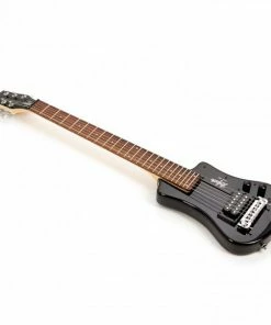 Electric Guitars Hofner Shorty Electric Guitar - Black - With Gig Bag