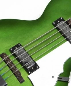 Hofner HI-CB-PE-GR Club Bass - Ignition Transparent Green - PRO Bass Guitars