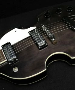 Electric Guitars Hofner HI-459-PE-TBK Ignition Pro Violin Style Electric Guitar - Transparent Black