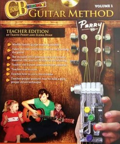 Hal Leonard USA CHORDBUDDY GUITAR METHOD – VOLUME 1 Teacher Book With DVD Print Music