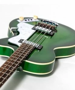 Hofner HI-CB-PE-GR Club Bass - Ignition Transparent Green - PRO Bass Guitars