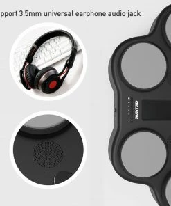 Cheapest โญ Electronic Drums Avatar PD405 Electric Percussion Digital Silicon Drum Pad With Pedals ๐ 12 Electronic Drums Avatar PD405 Electric Percussion Digital Silicon Drum Pad With Pedals