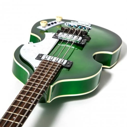 Cheap ๐ Hofner Violin Bass - Ignition Transparent Green - PRO Bass Guitars ๐ 7 Hofner Violin Bass - Ignition Transparent Green - PRO Bass Guitars