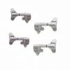 Grover Trophy Parts Grover 144C Mini Bass Tuners - 2+2 - Chrome