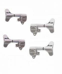 Grover Trophy Parts Grover 144C Mini Bass Tuners - 2+2 - Chrome