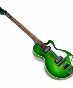 Hofner HI-CB-PE-GR Club Bass - Ignition Transparent Green - PRO Bass Guitars