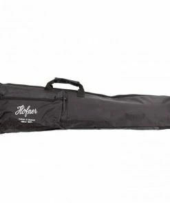 Electric Guitars Hofner HOF-HCT-SH-DLX- BK-O Deluxe Shorty Electric Travel Guitar - Black - With Gig Bag