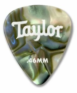 Taylor Picks - Celluloid 351, Abalone, .46 Mm, 12 Pack Accessories