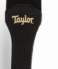Taylor Cotton Guitar Strap - Black, 2"