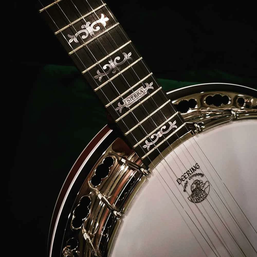 New 😀 Deering USA Folk Instruments DEERING SIERRA™ 5-STRING BANJO MAPLE With Hardshell Case ❤️ 7 Deering USA Folk Instruments DEERING SIERRA™ 5-STRING BANJO MAPLE With Hardshell Case
