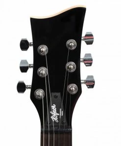 Hofner HOF-HCT-SH-MO-O Shorty Electric Travel Guitar - Metallic Orange - With Gig Bag Electric Guitars