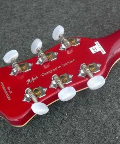 Hofner HI-459-PE-RD Ignition Pro Violin Style Electric Guitar - Red Electric Guitars