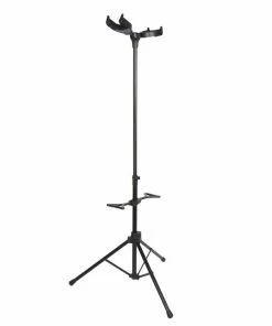 JJ Music Sales Double Hanging Guitar Stand With Auto Lock Stands