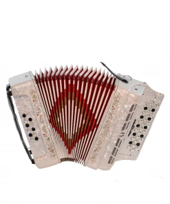 BARONELLI USA AC3412G3 34 Button Accordion 12 Bass 3 Switches