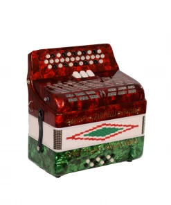 BARONELLI USA AC3412G3 34 Button Accordion 12 Bass 3 Switches