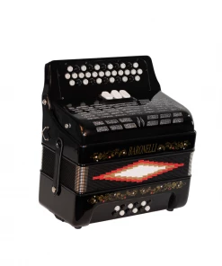 JJ Music Sales Sales Store 26 BARONELLI USA AC3412G3 34 Button Accordion 12 Bass 3 Switches