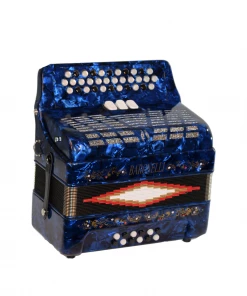 BARONELLI USA AC3412G3 34 Button Accordion 12 Bass 3 Switches