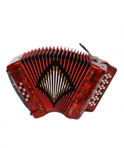 BARONELLI USA AC3412G3 34 Button Accordion 12 Bass 3 Switches