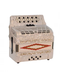 BARONELLI USA AC3412G3 34 Button Accordion 12 Bass 3 Switches