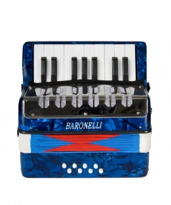 JJ Music Sales Sales Store 22 BARONELLI USA Junior Piano Accordion 17 Key