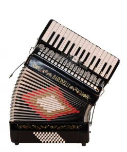 Baronelli USA ACPK30 Piano Accordion 30 Keys 48 Bass 3 Switches