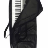 JJ Music Sales Accessories Portable 54 Note Keyboard Gig Bag Black