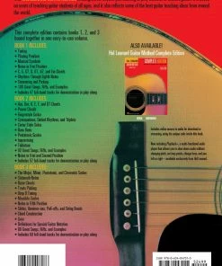Hal Leonard USA HAL LEONARD GUITAR METHOD, SECOND EDITION – COMPLETE EDITION Books 1, 2 And 3 Together In One Easy-to-Use Volume!