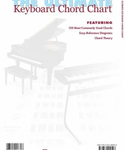 Hal Leonard USA THE ULTIMATE KEYBOARD CHORD CHART Chord Charts & Posters