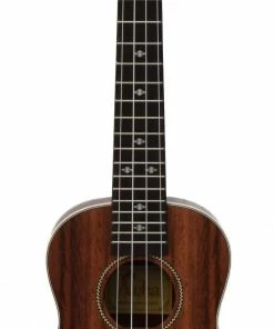 Aloha Black Wood Ukulele - Concert - Ebony