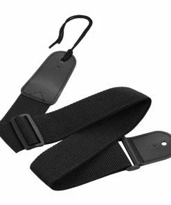 JJ Music Sales Accessories Nylon Guitar Strap With Leather Ends